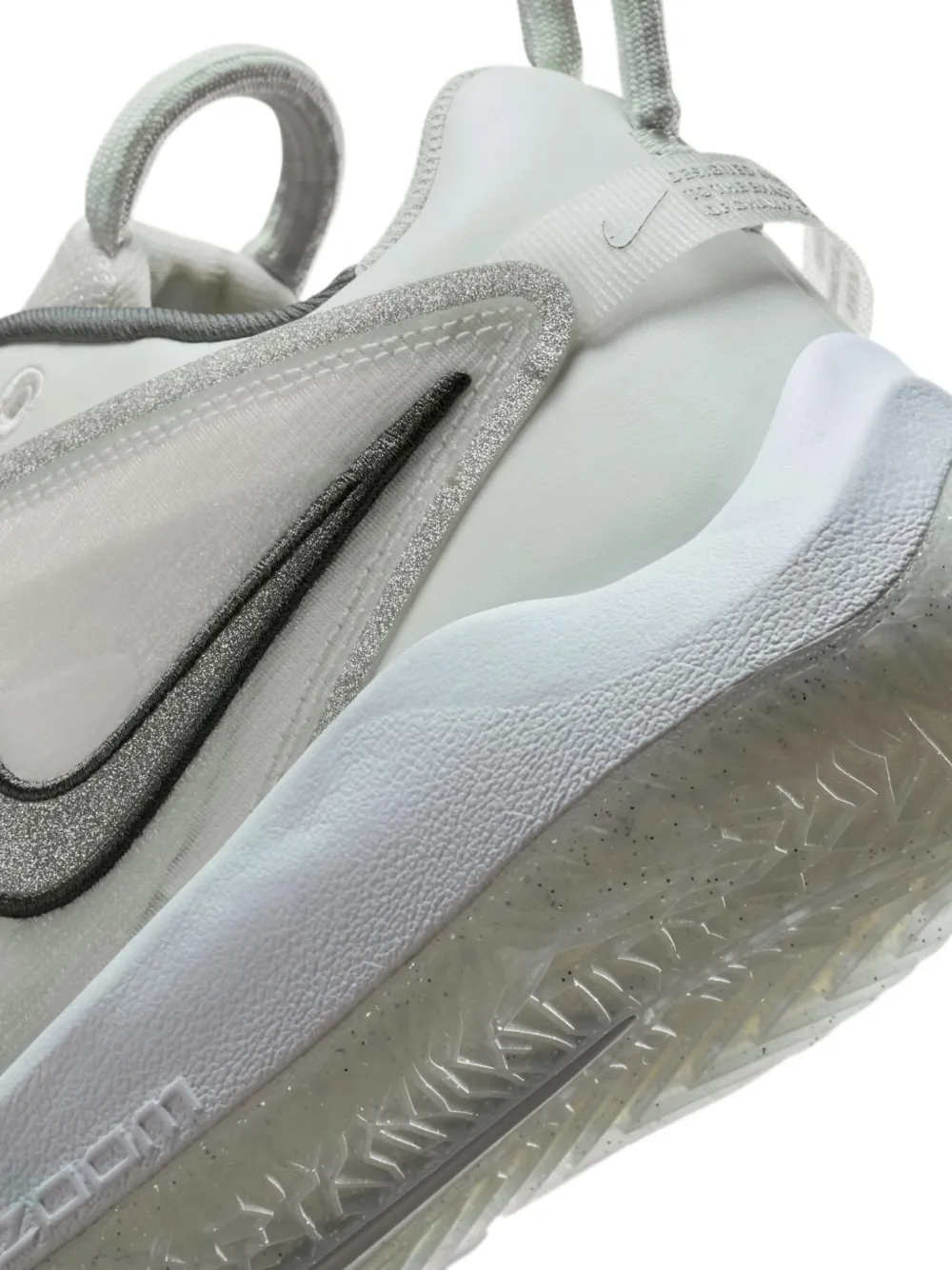 Nike HyperAce 3 SE glitter low-top sneakers Wit