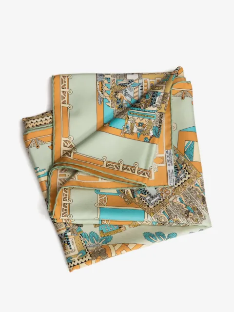 Hermès Pre-Owned 1994 Astres et Soleils silk scarf