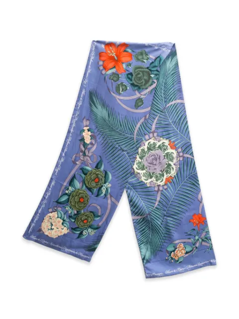 Hermès Pre-Owned 2000s Fleurs de l’Opera floral silk scarf