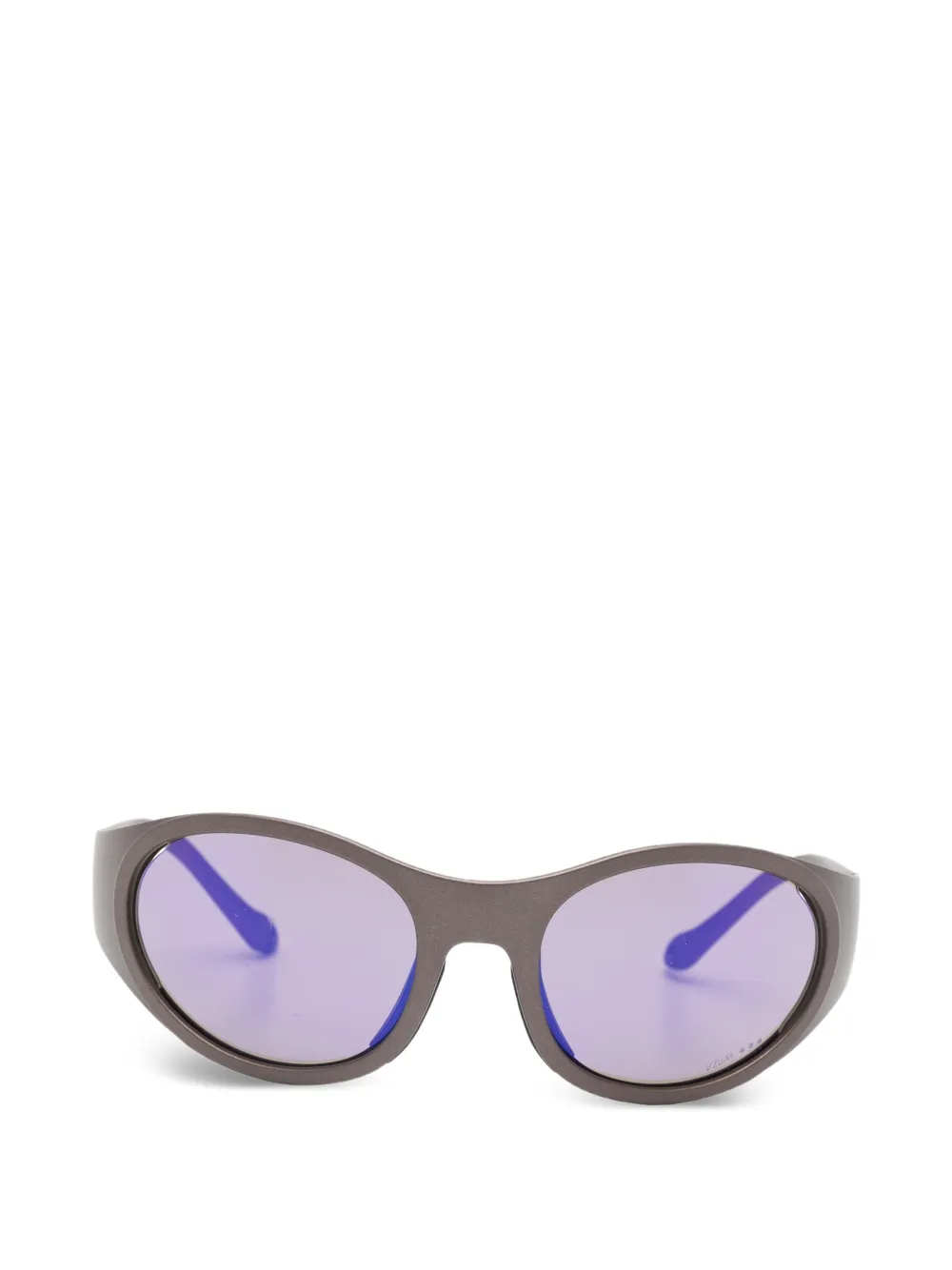 Alba Optics Anvma oval-frame sunglasses - Grigio