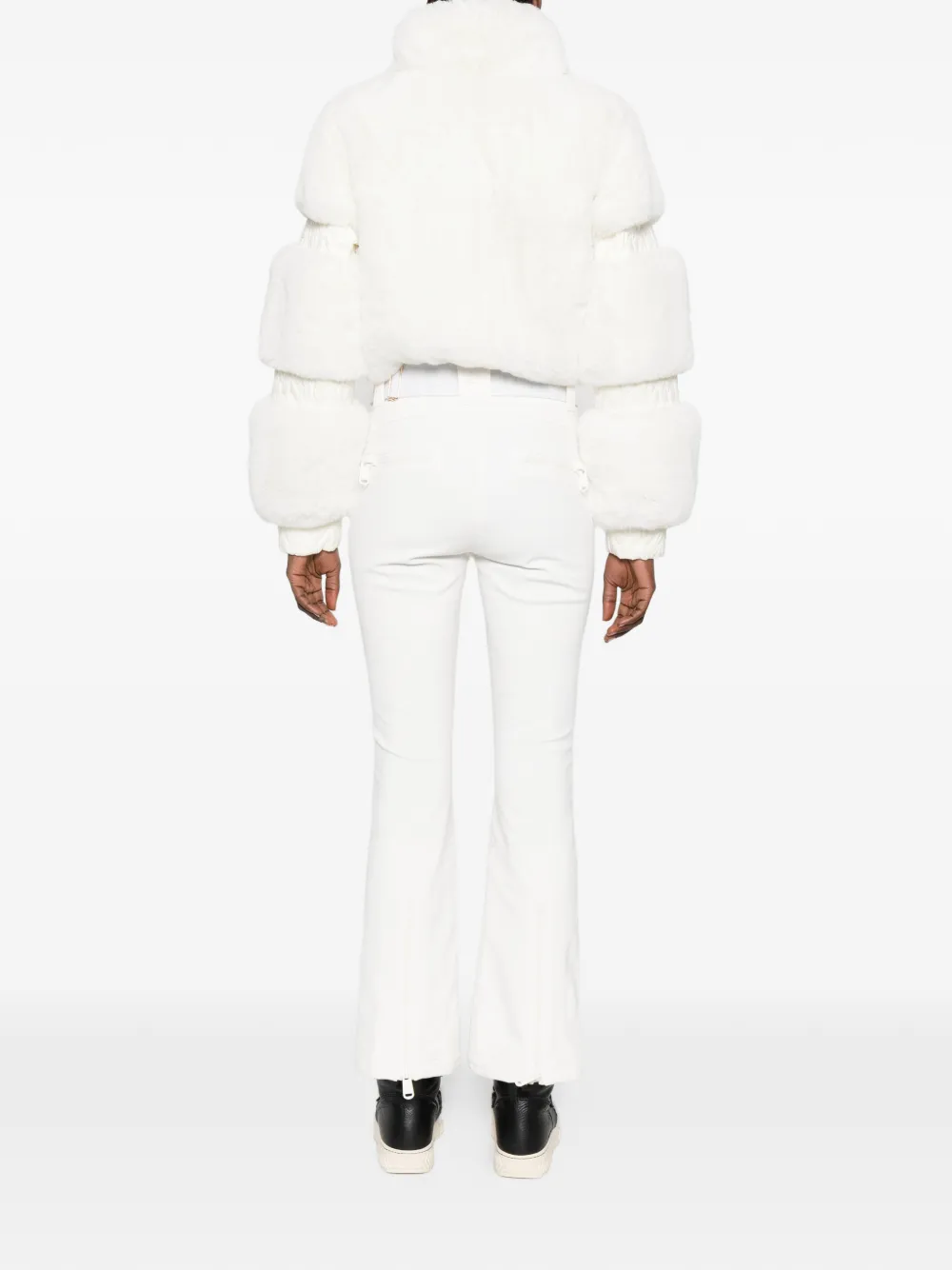 Goldbergh - Lieke skipak van imitatiebont met ceintuur - dames - polyamide/Spandex/Elastane/Polyester/gerecycled polyester/Polyester/polyamide - 38