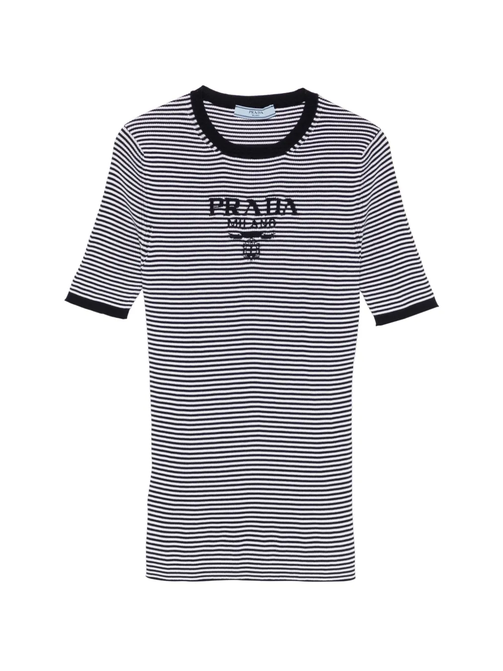 Prada striped sweater - Bianco