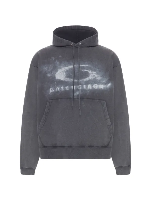 Balenciaga Crayon Loop パーカー | グレー | FARFETCH JP