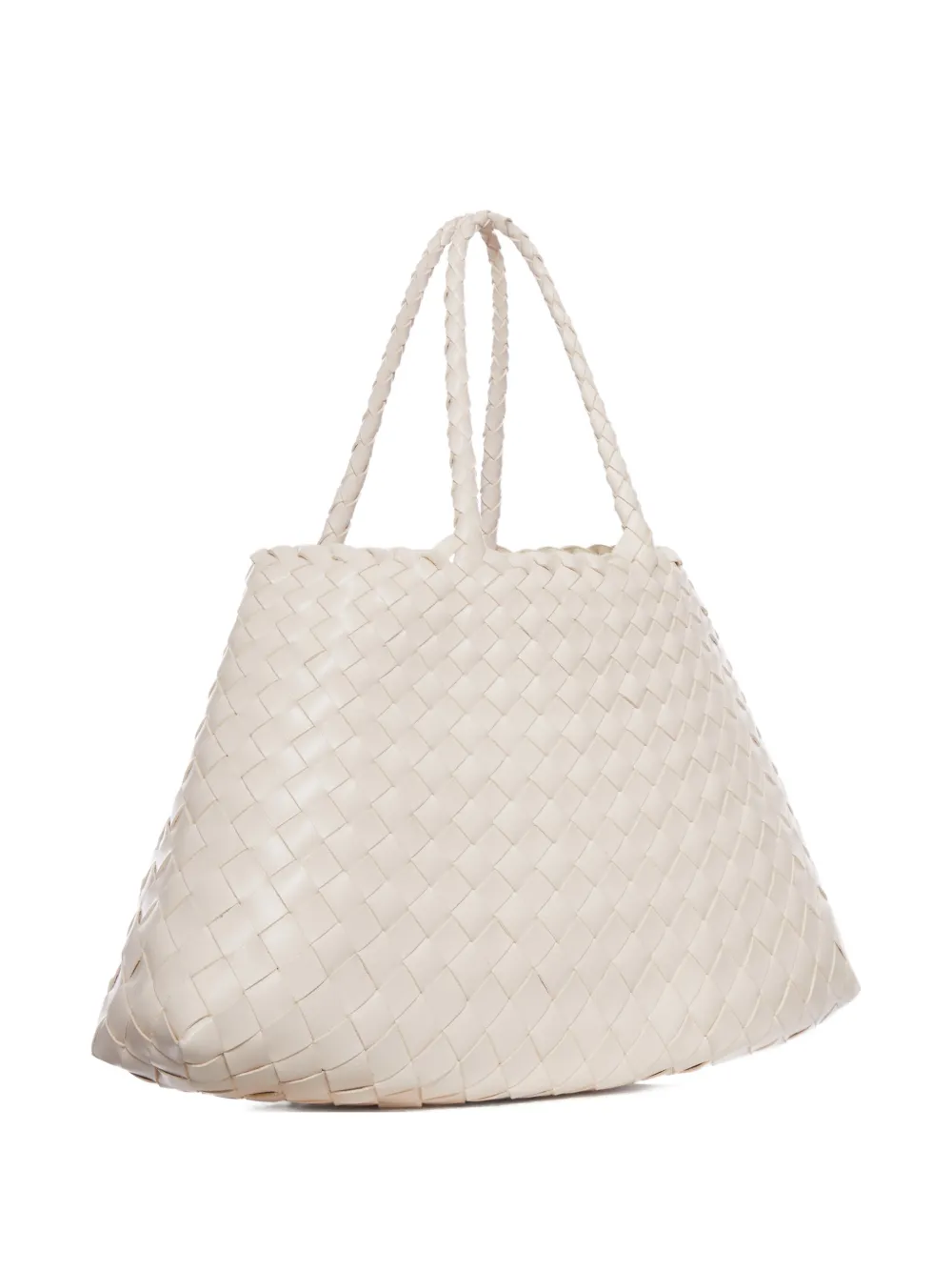 Dragon Diffusion Small Santa Croce Tote Bag In Neutral