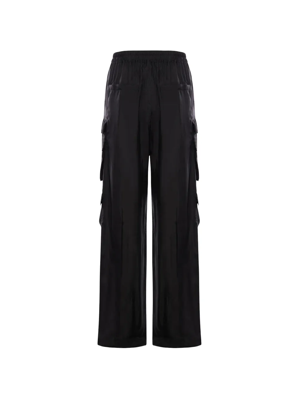 Rick Owens Broek met cargo zakken Zwart