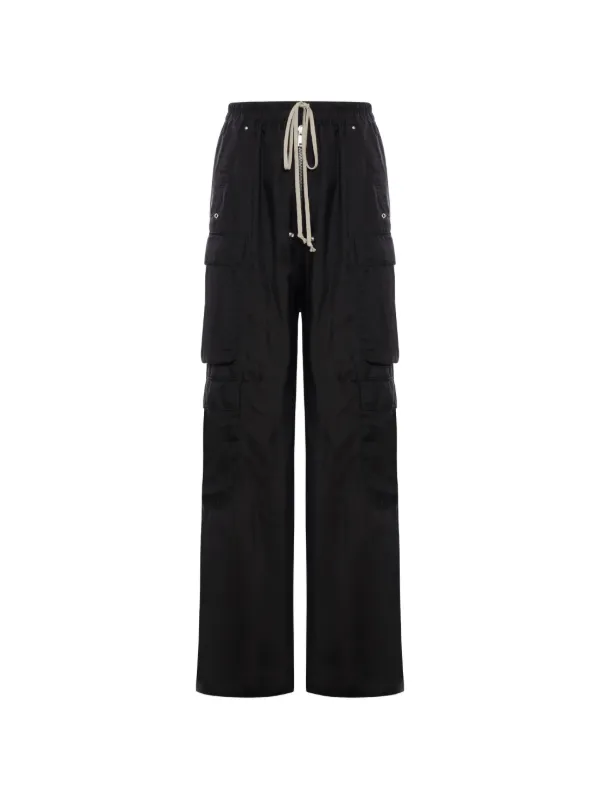 Rick Owens Cargo-pockets Trousers in Black