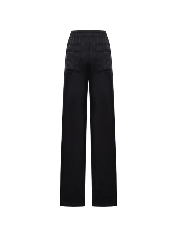 Rick Owens Dietrich ドローストリング トラックパンツ | ブラック