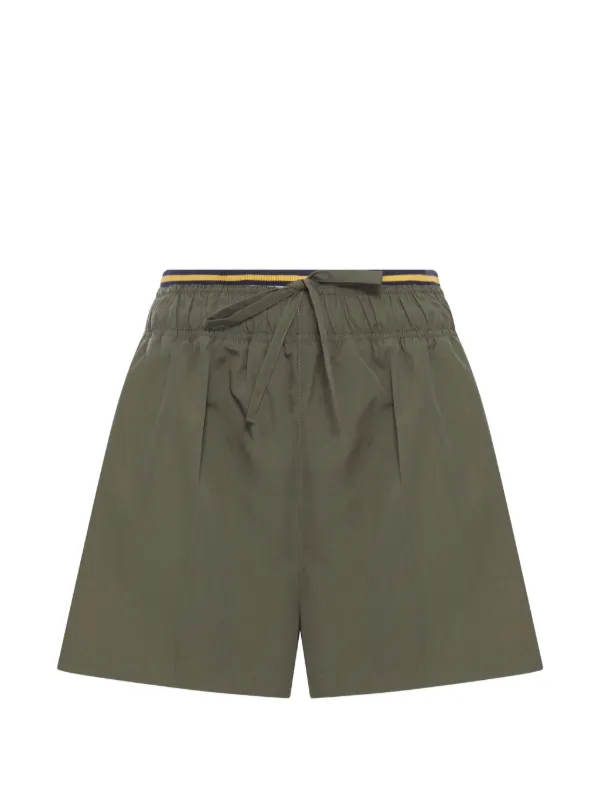 Prada ポプリン ショートパンツ | グリーン | FARFETCH JP