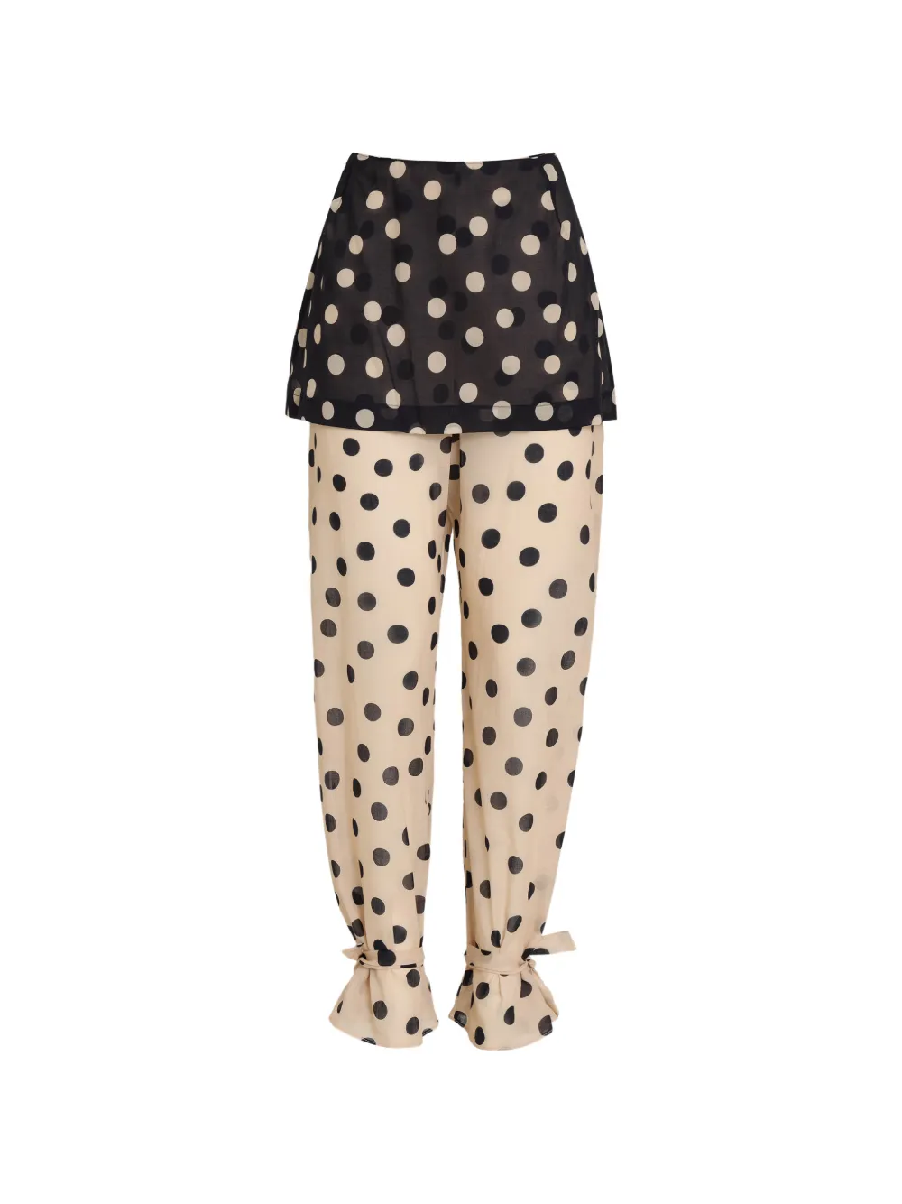 Charlotte polka-dot trousers
