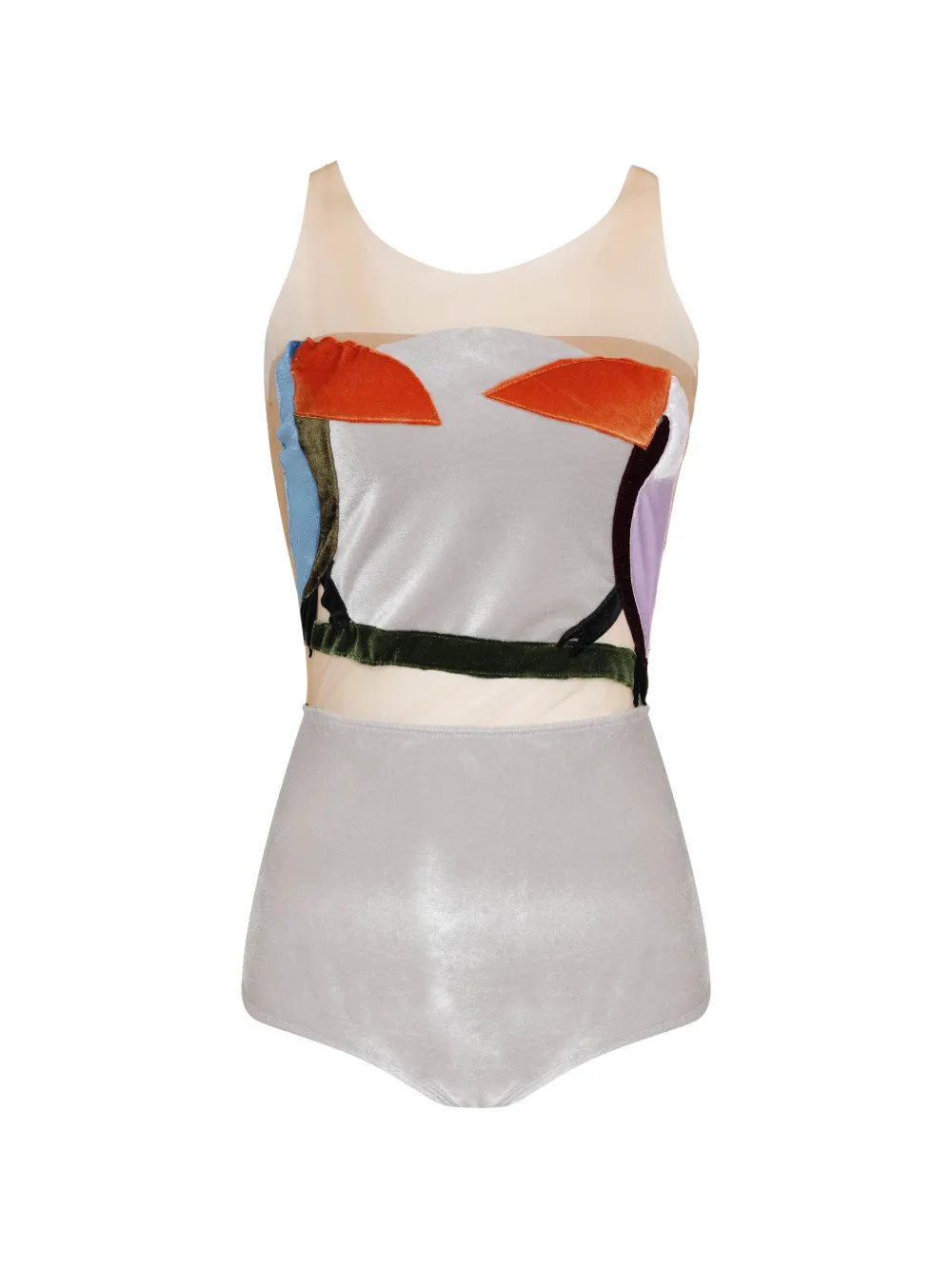 Brigitte Carnival/Festival Tucano abstract-design swimsuit - Toni neutri