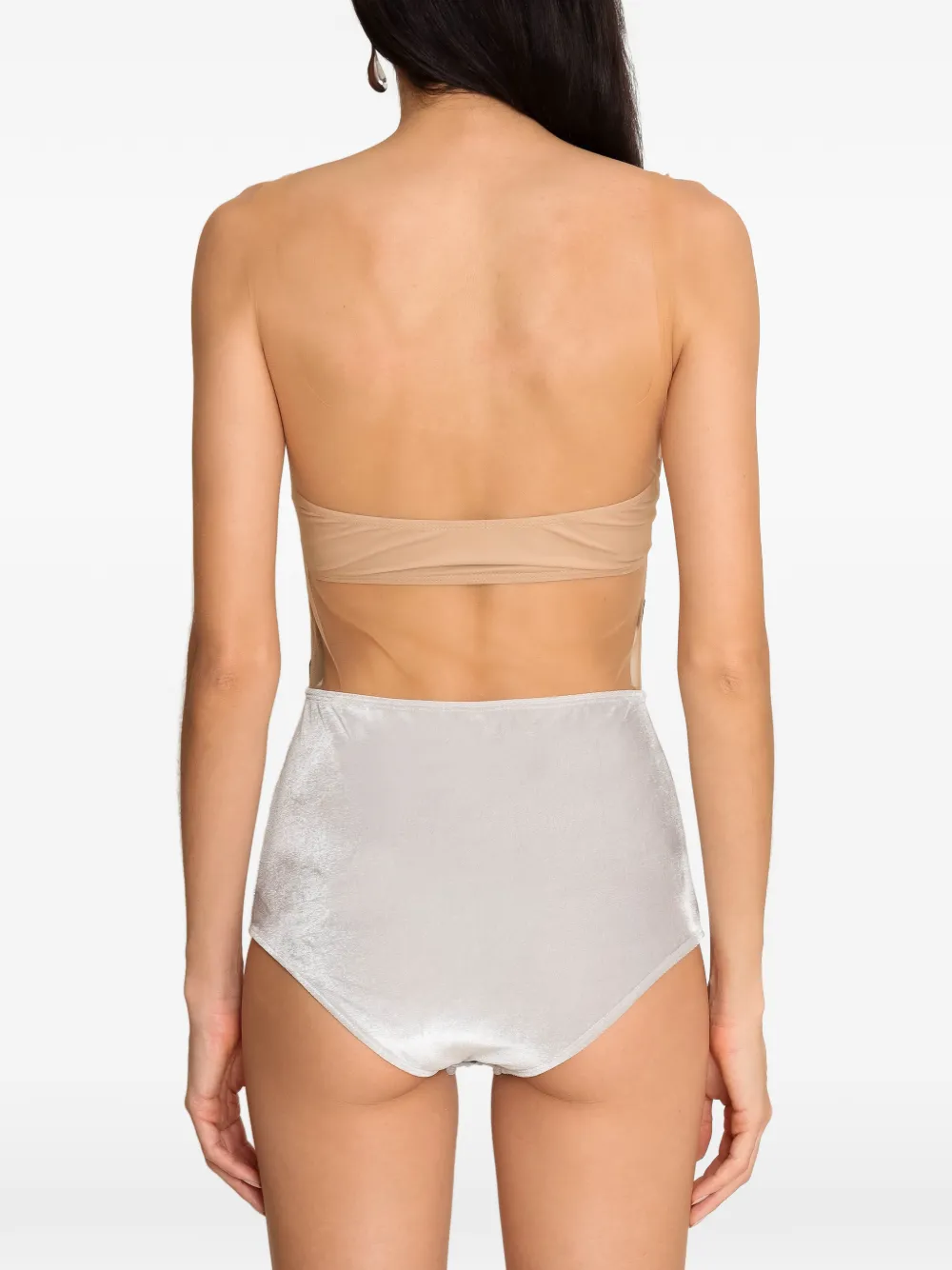  Brigitte Carnival/festival Tucano Abstract-design Swimsuit - Neutrals 