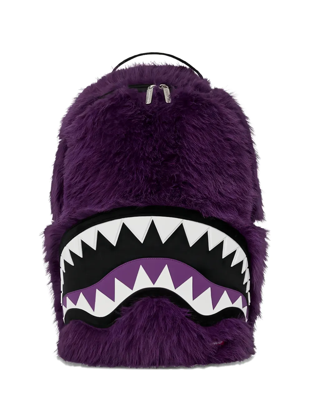 Sprayground Cray faux-fur backpack - Viola