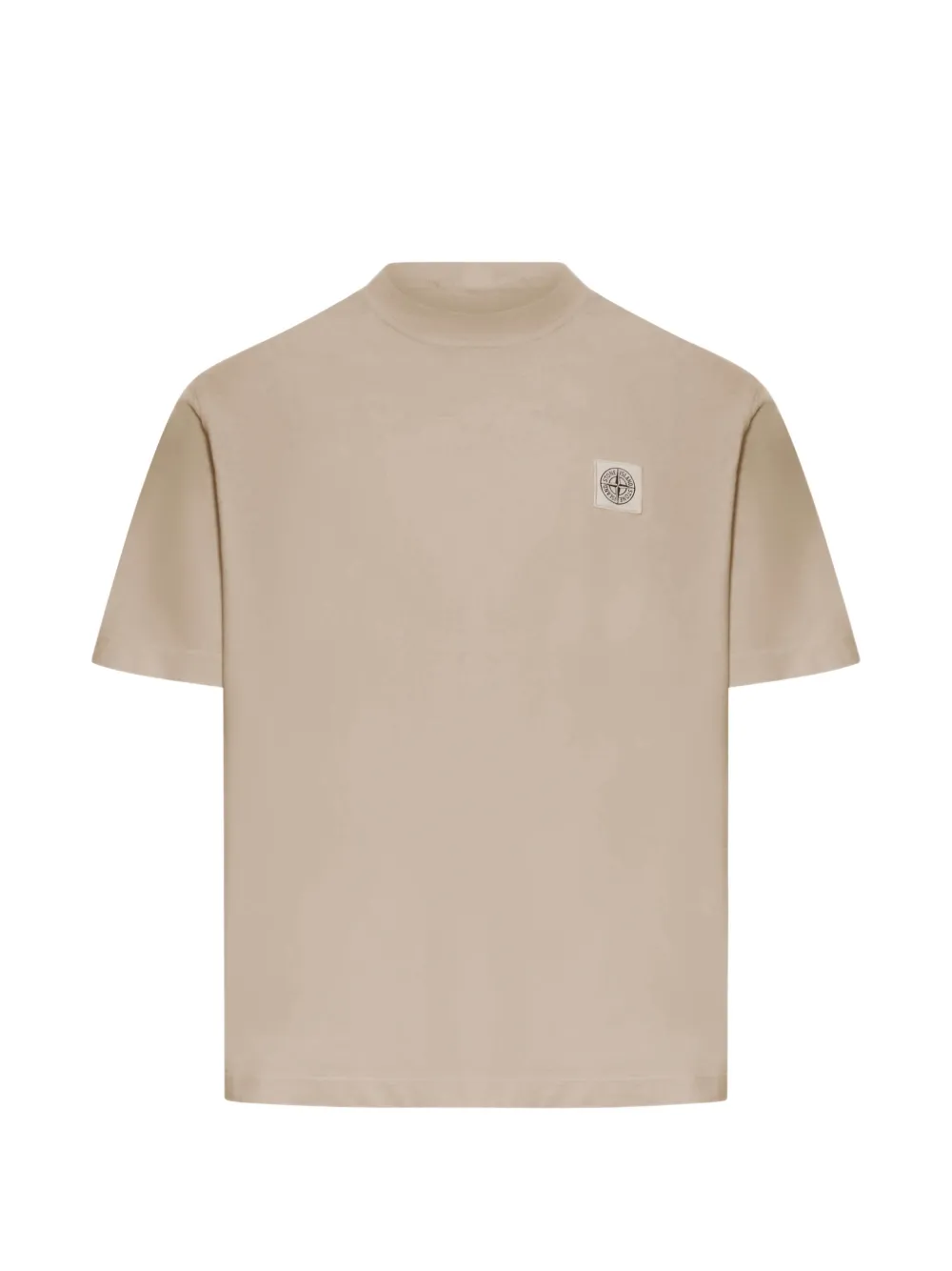 Stone Island logo-patch T-shirt - Toni neutri
