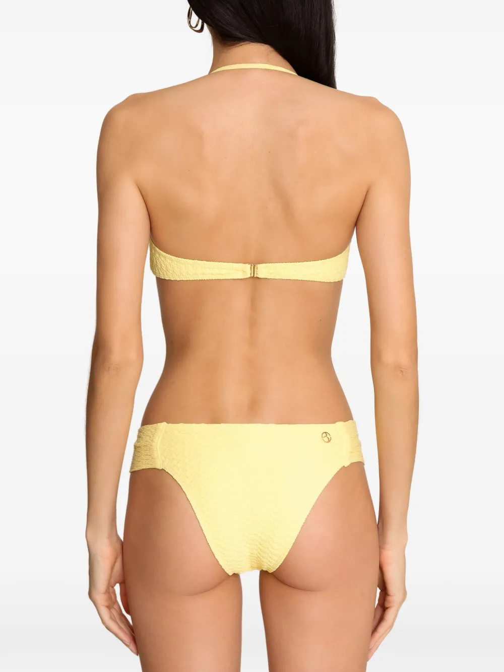  Brigitte Mia Zipped Bikini - Yellow 