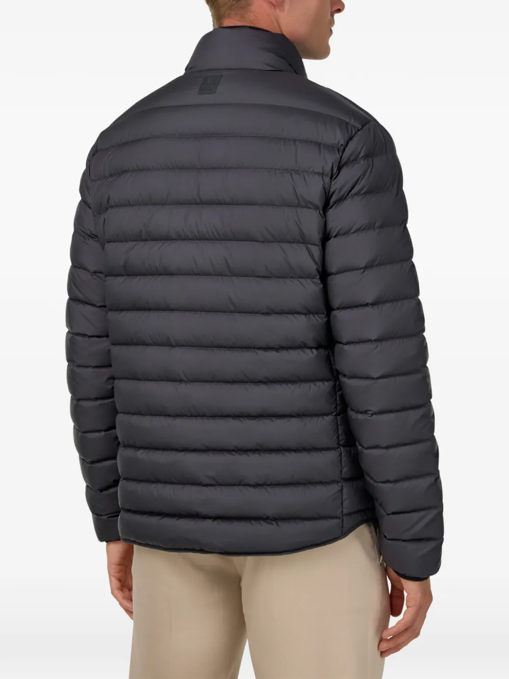 Boggi Milano Gewatteerd bomberjack Blauw