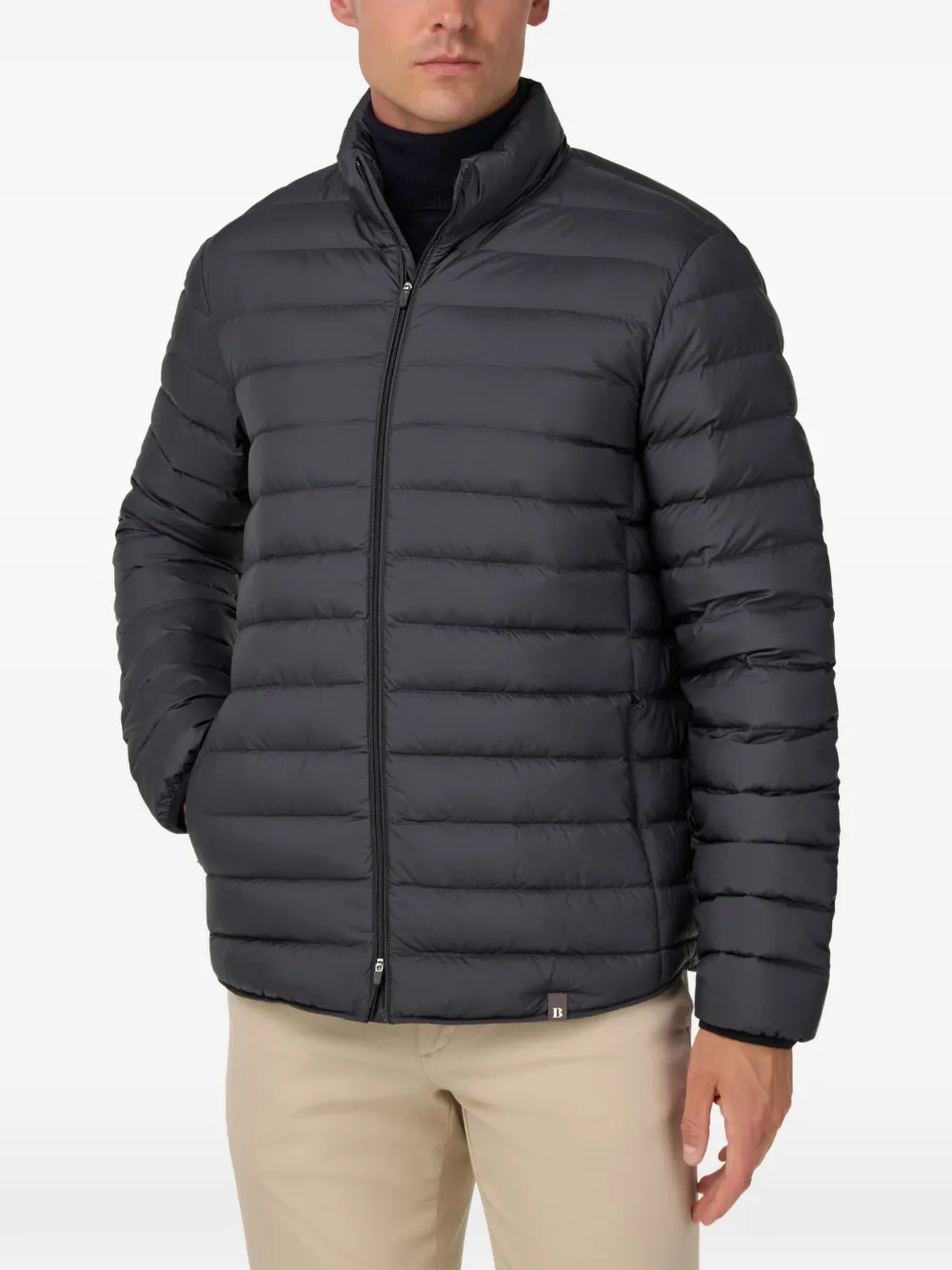 Boggi Milano Gewatteerd bomberjack Blauw