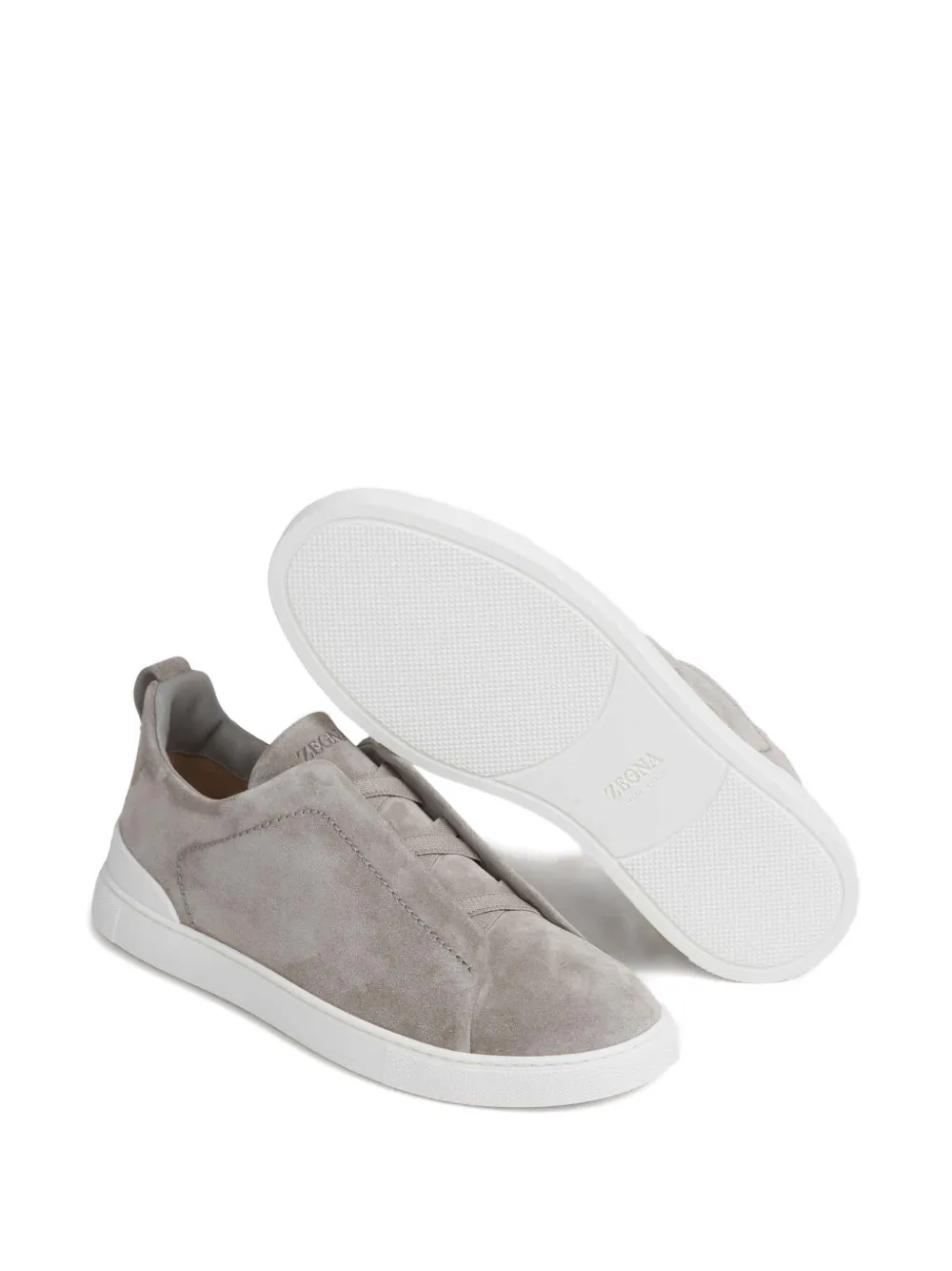 Zegna Slip-on sneakers Grijs