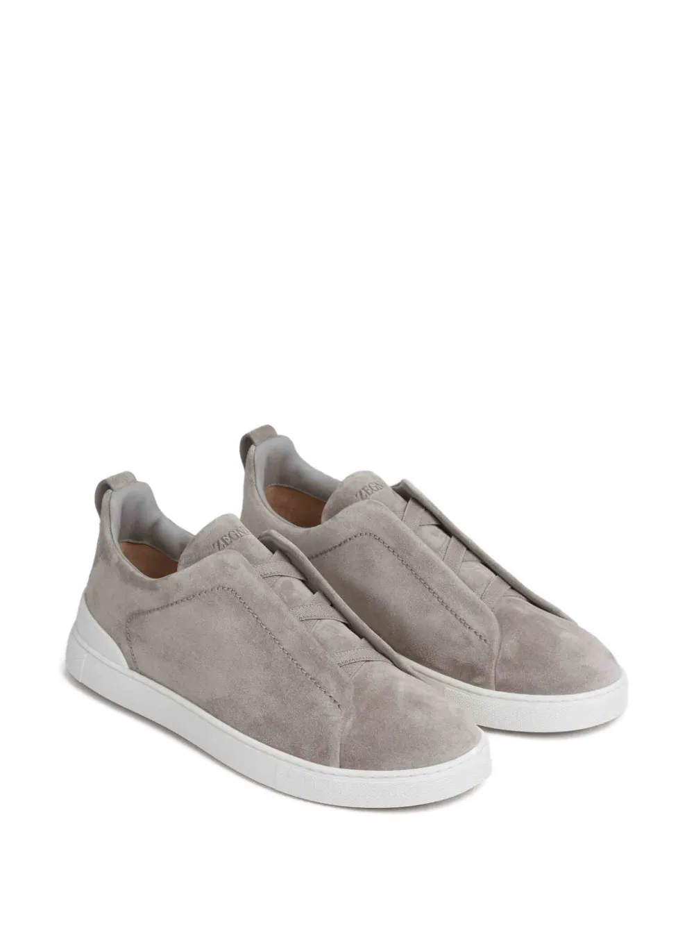 Zegna Slip-on sneakers Grijs