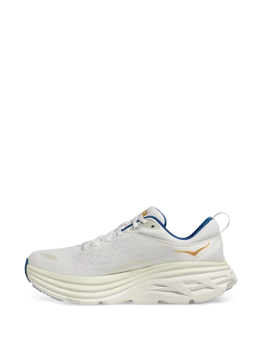 HOKA Bondi 8 sneakers met logodetail Wit