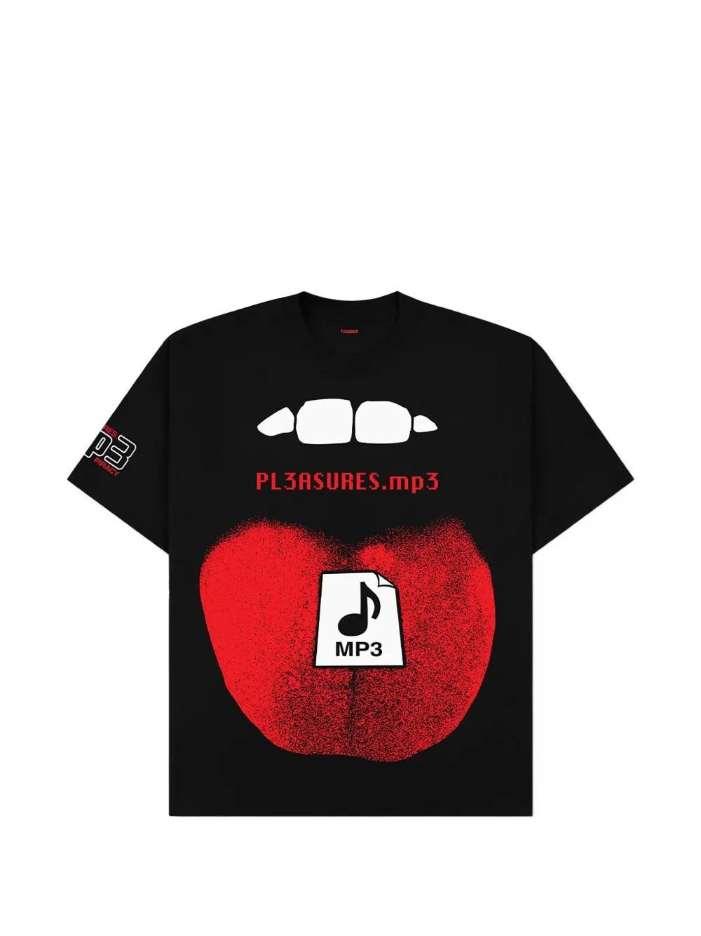 Pleasures graphic short-sleeve T-shirt - Nero