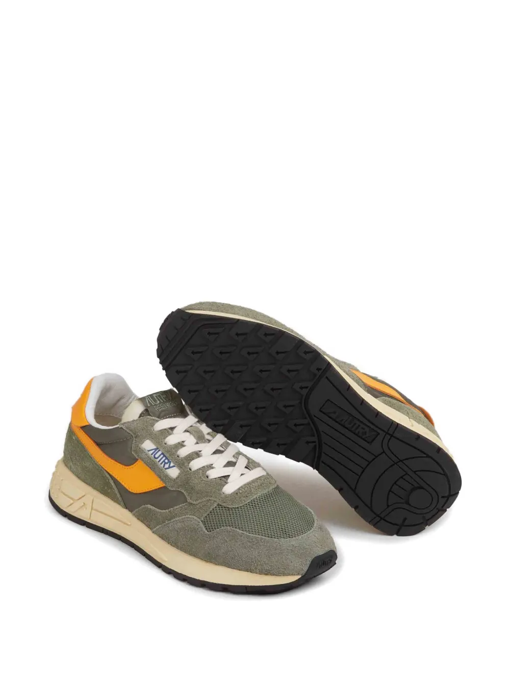 Autry panelled sneakers Groen