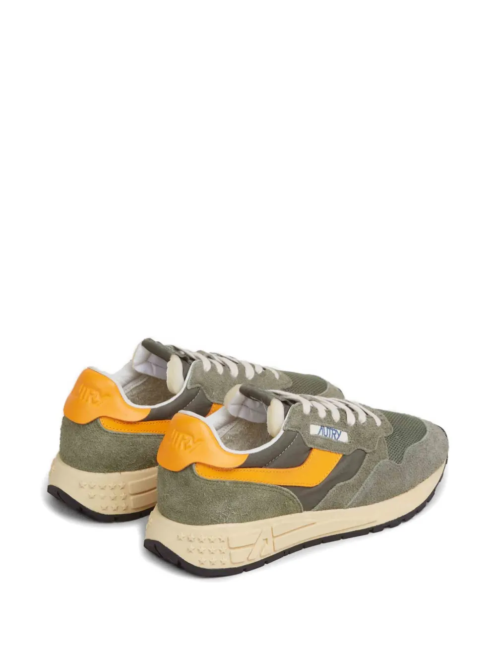 Autry panelled sneakers Groen