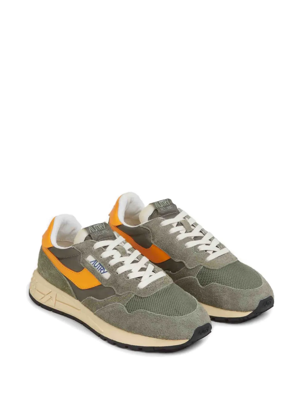 Autry panelled sneakers Groen