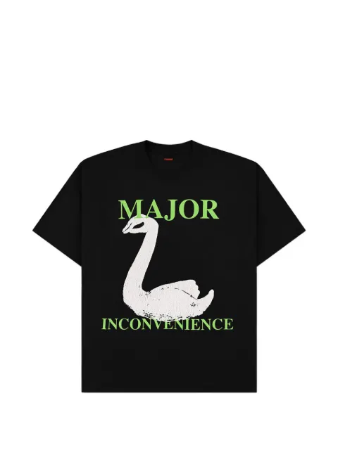 Pleasures swan graphic T-shirt