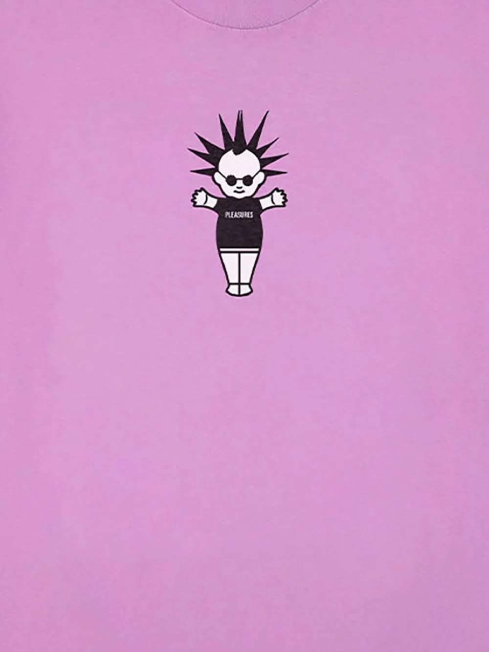 Pleasures Punkpie T-shirt met print Roze