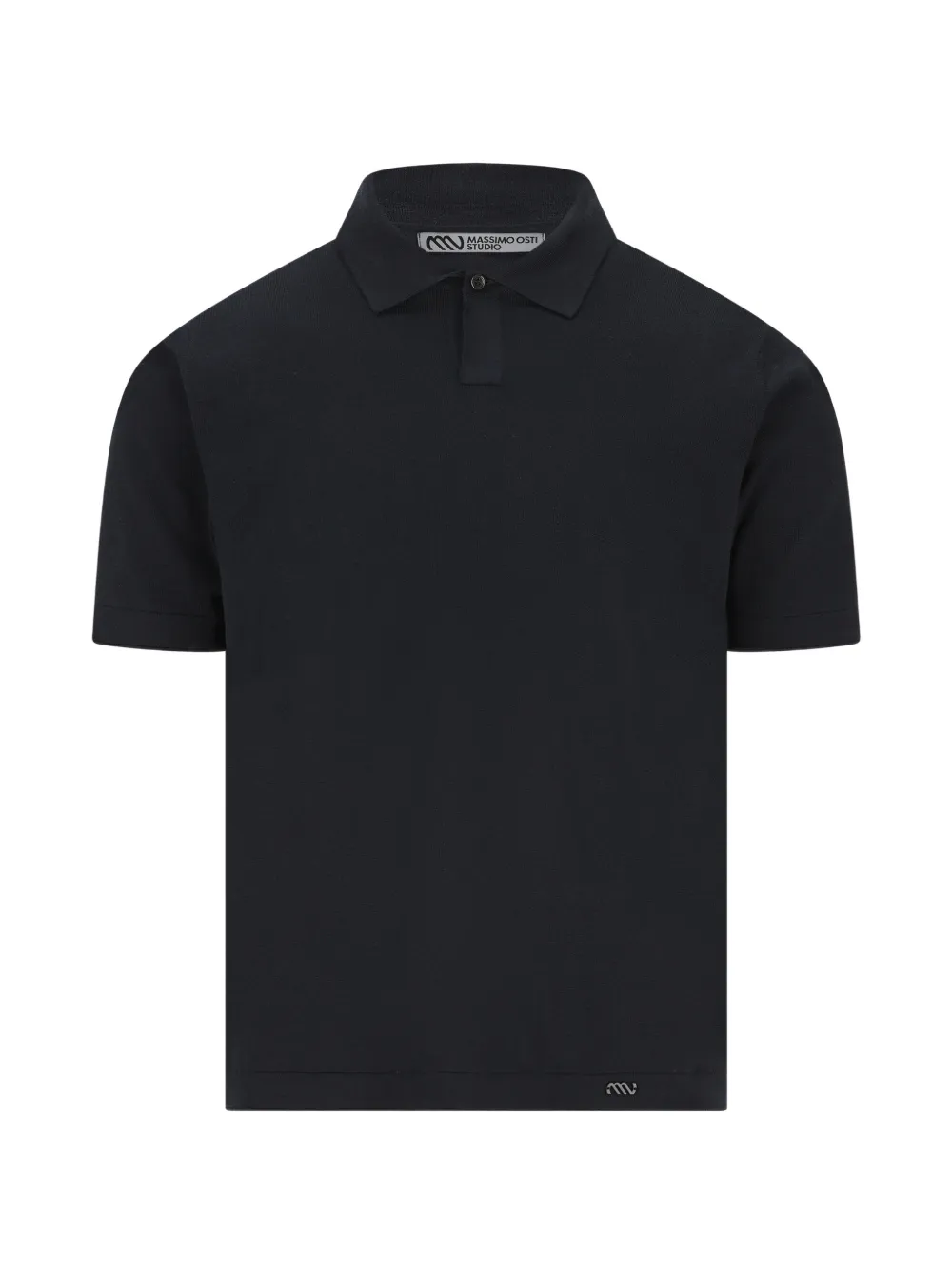 Massimo Osti Studio button short-sleeve polo shirt - Blu