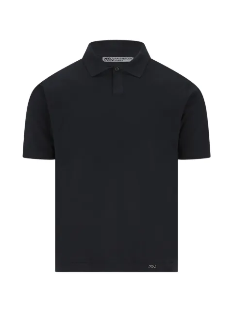 Massimo Osti Studio playera tipo polo con botones y mangas cortas