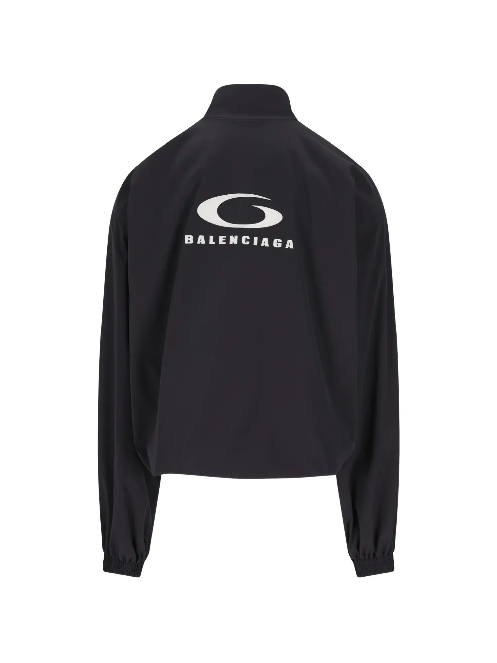 Balenciaga logo zip sweatshirt - Zwart