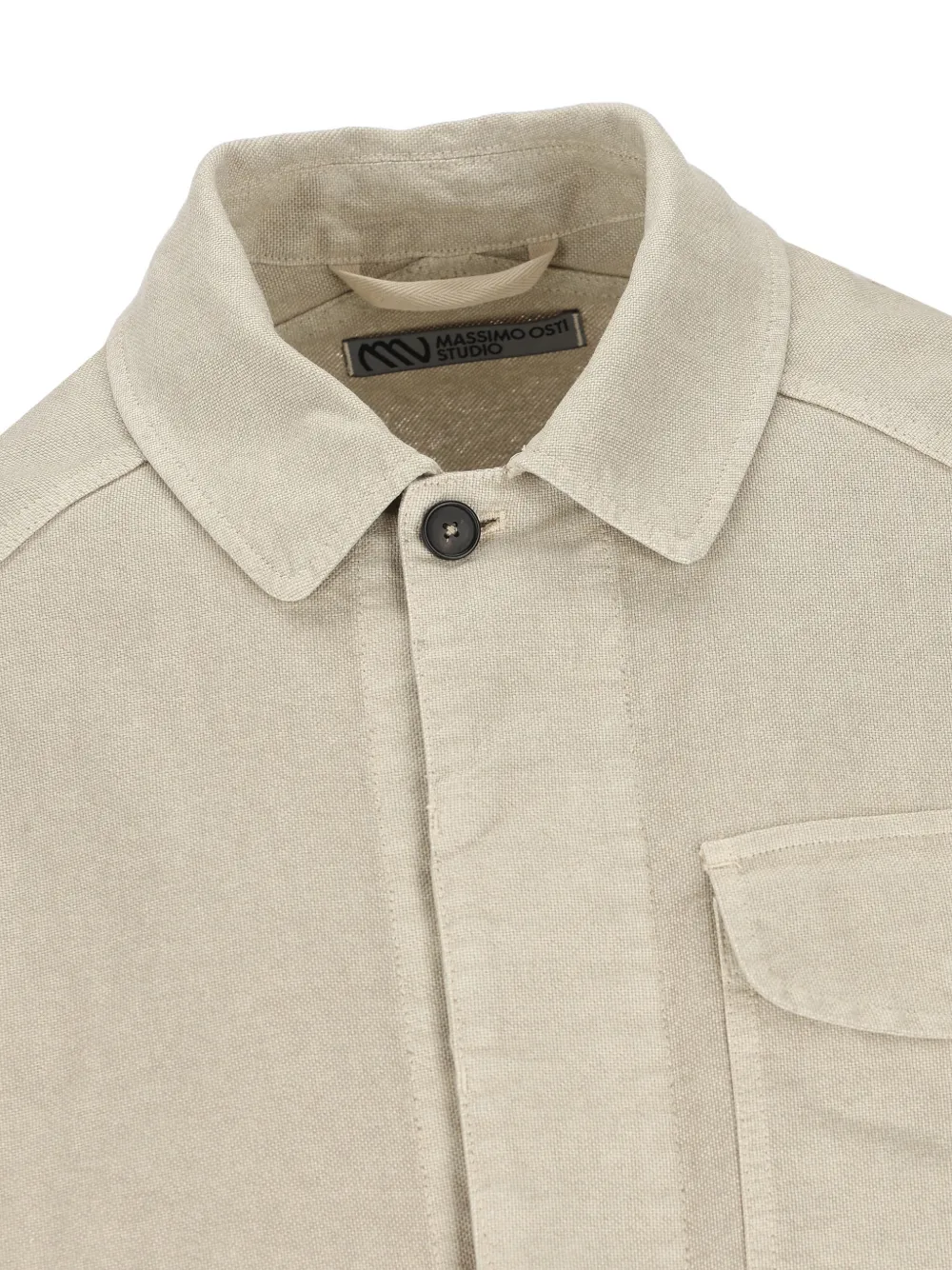 Massimo Osti Studio Jack met borstzak Beige