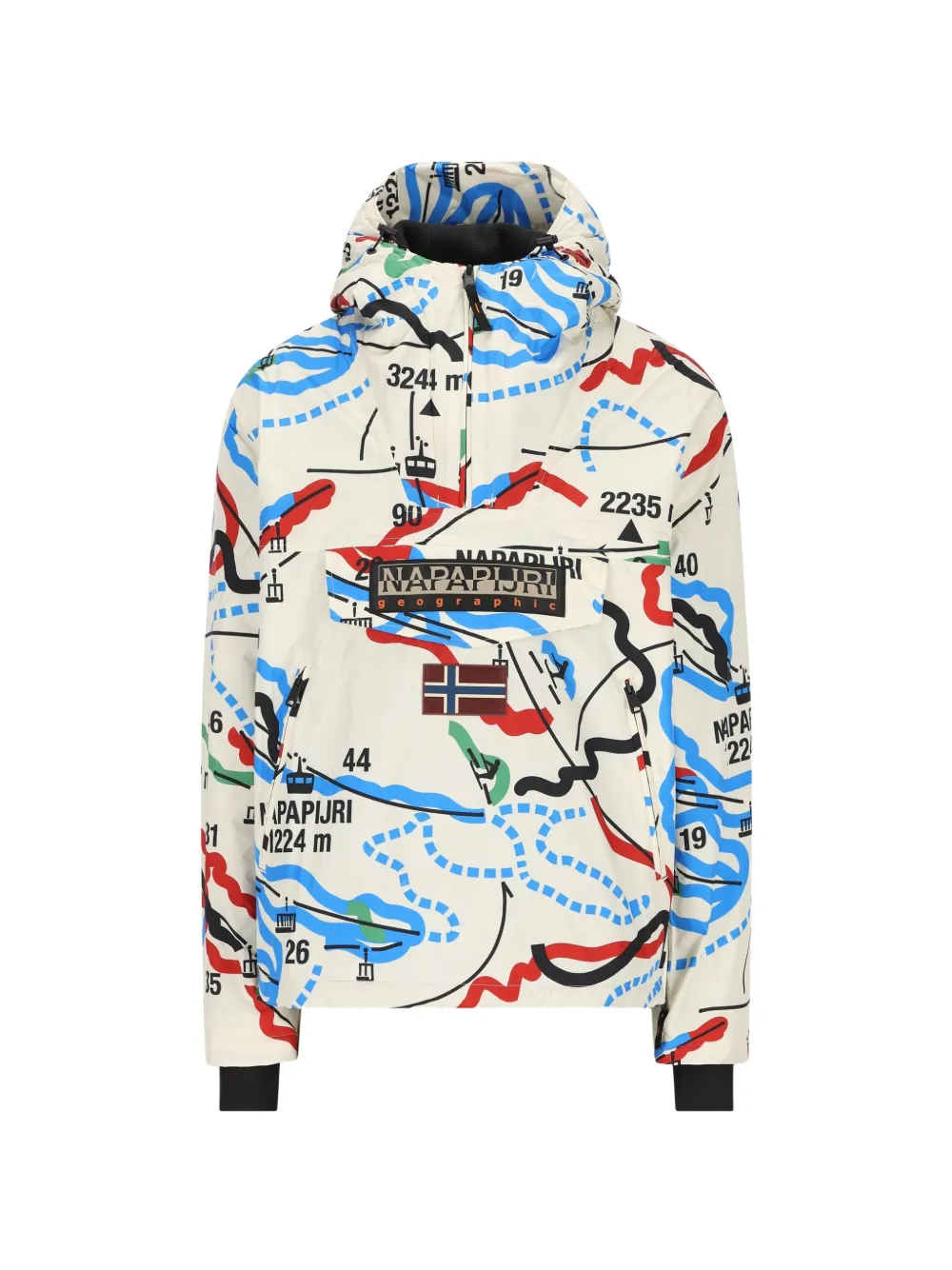 Napapijri Rainforest slip-on printed jacket - Nude