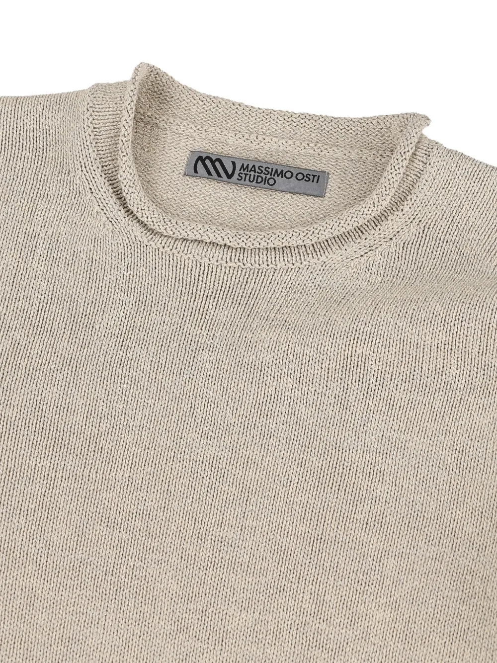  Massimo Osti Studio Crew-neck Sweater - Neutrals 