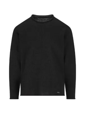 Massimo Osti Studio ロゴ セーター | ブルー | FARFETCH JP