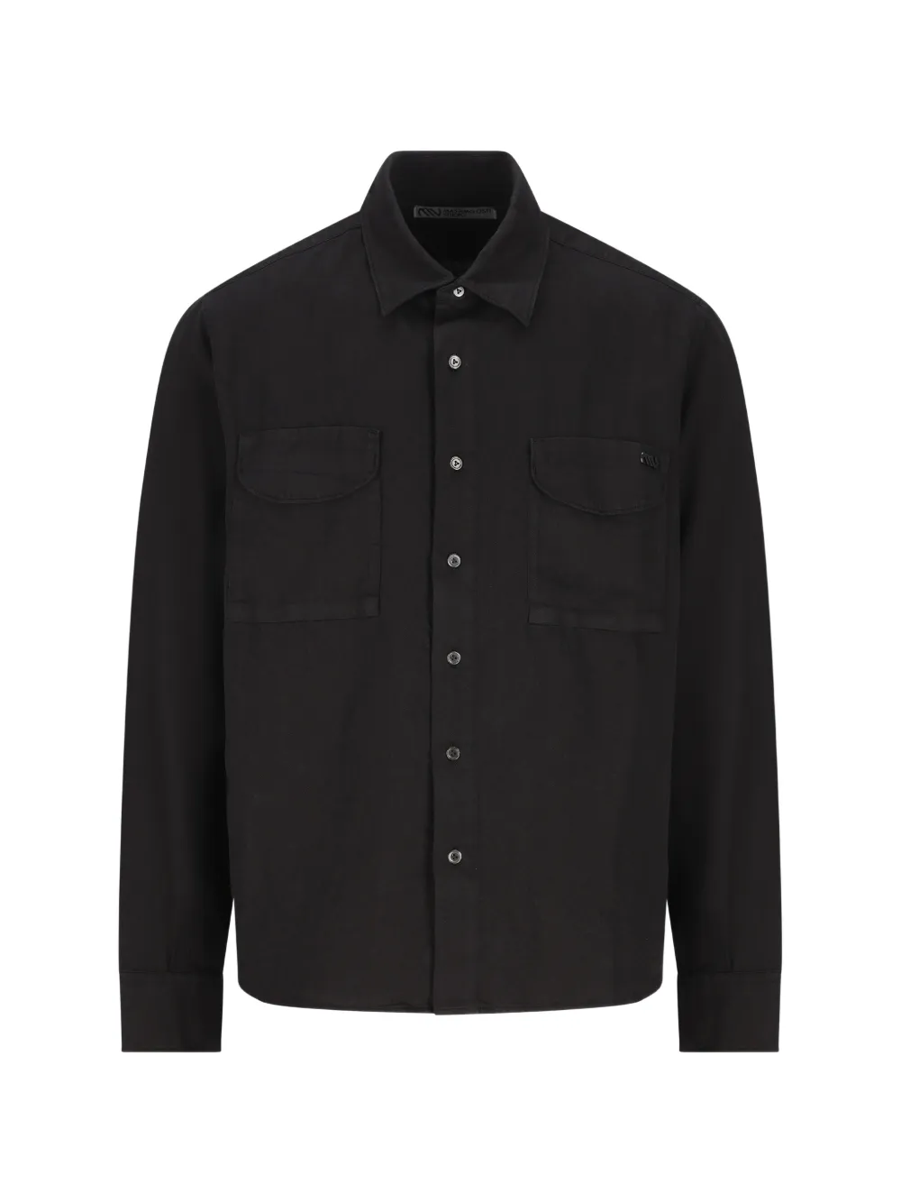 Massimo Osti Studio patch-pocket shirt - Black