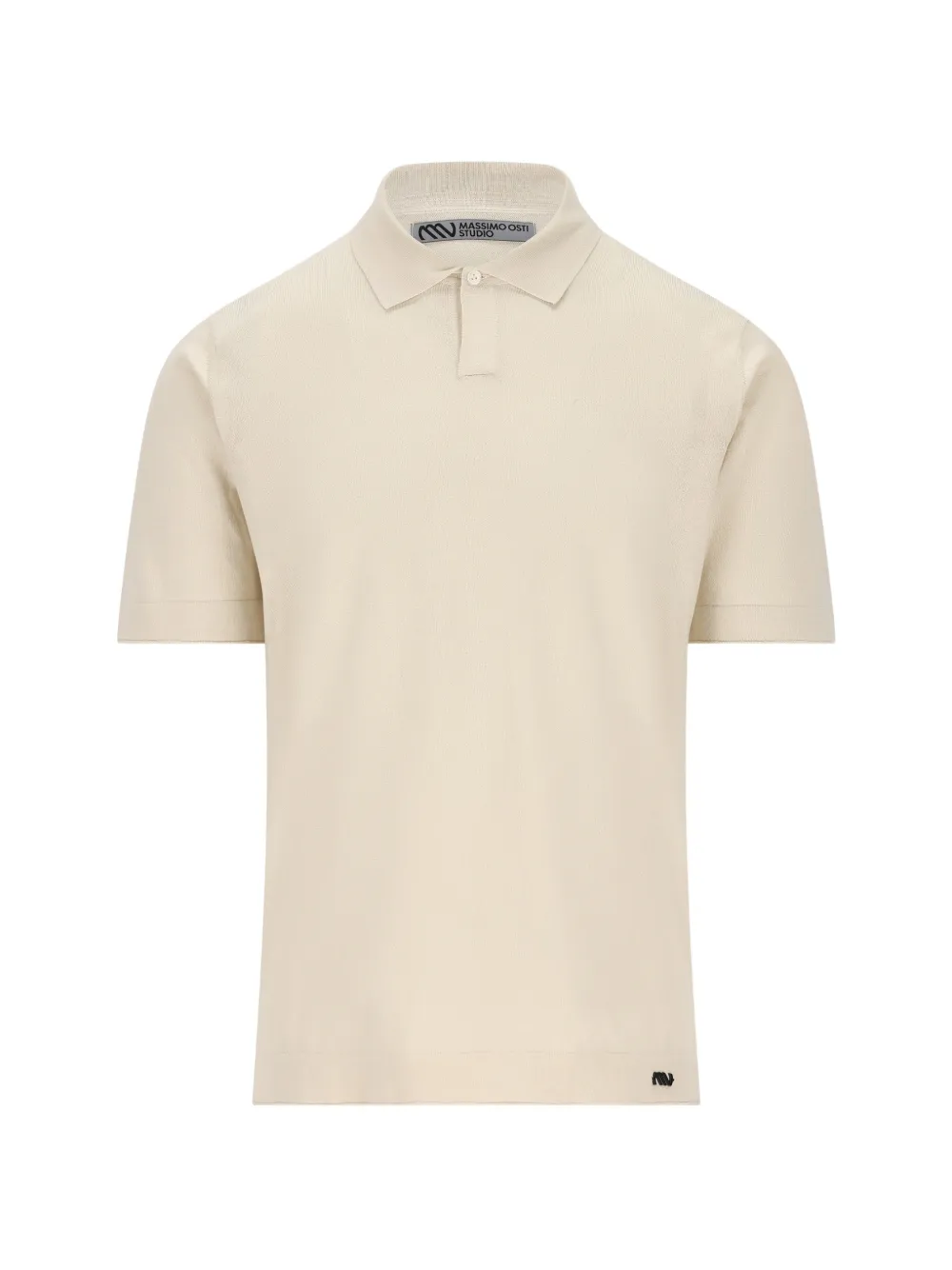 Massimo Osti Studio logo polo shirt - Toni neutri
