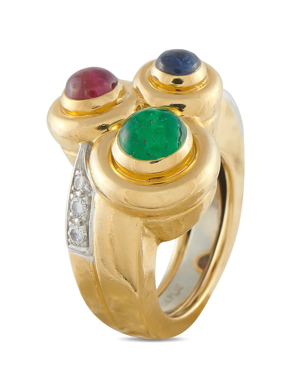 David Webb multi-stone ring - Oro