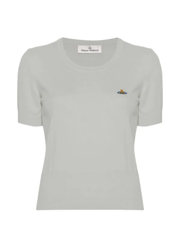 Vivienne Westwood Orb Short-sleeve T-shirt in Grey