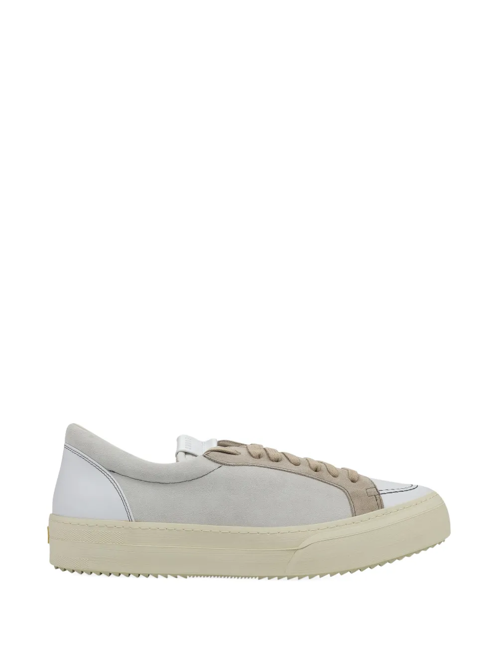 RHUDE V1 low top lace-up sneakers - Toni neutri