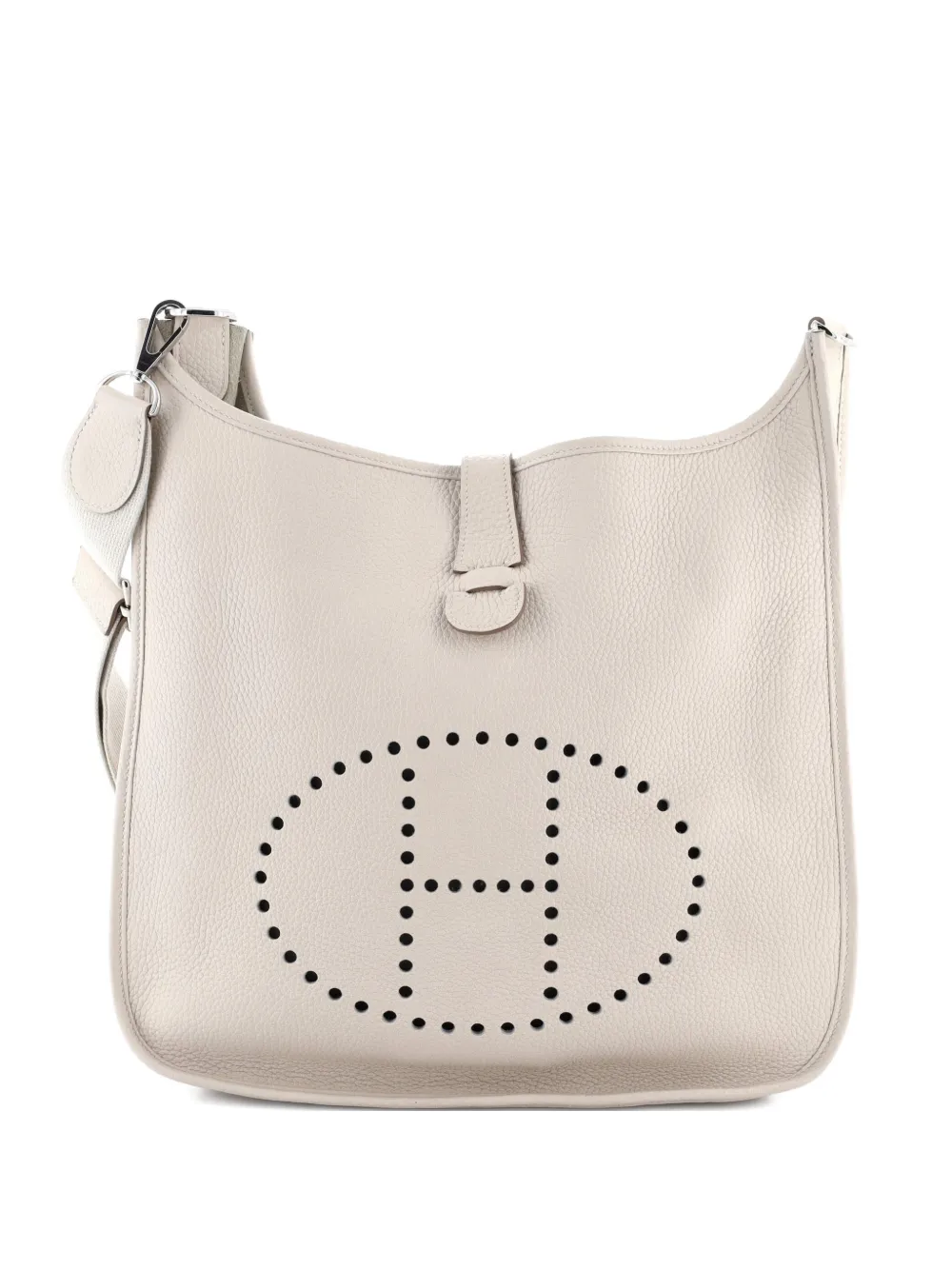 Hermès Pre-Owned Evelyne Bag Gen III Clemence GM crossbody bag - Toni neutri
