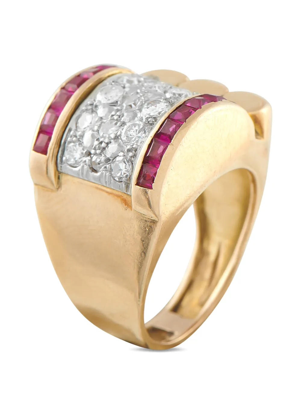 LB Exclusive diamond and ruby ring - Rosa