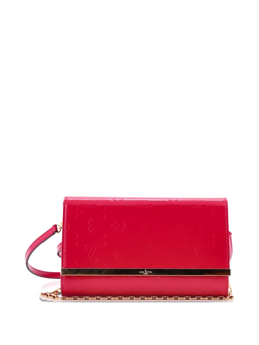 Louis Vuitton Pre-Owned Clutch Ana in pelle Vernis con monogramma - Rosso