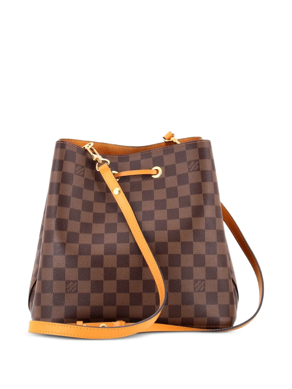 Louis Vuitton Pre-Owned NeoNoe Handbag Damier With Leather MM