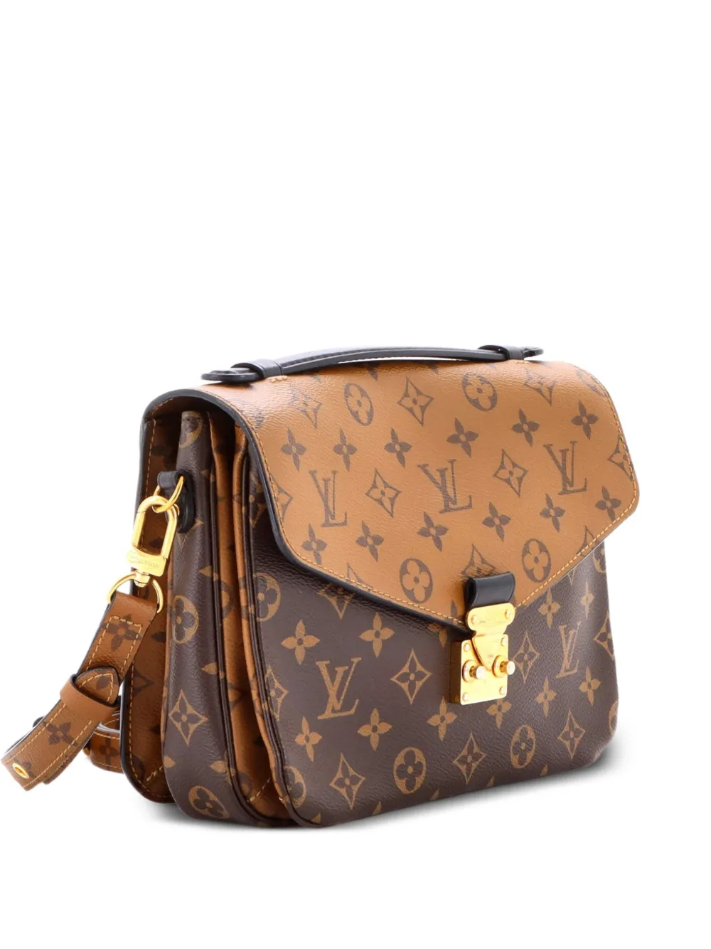 Louis Vuitton Pre-Owned Pochette Metis Reverse Monogram Canvas crossbody bag - Braun