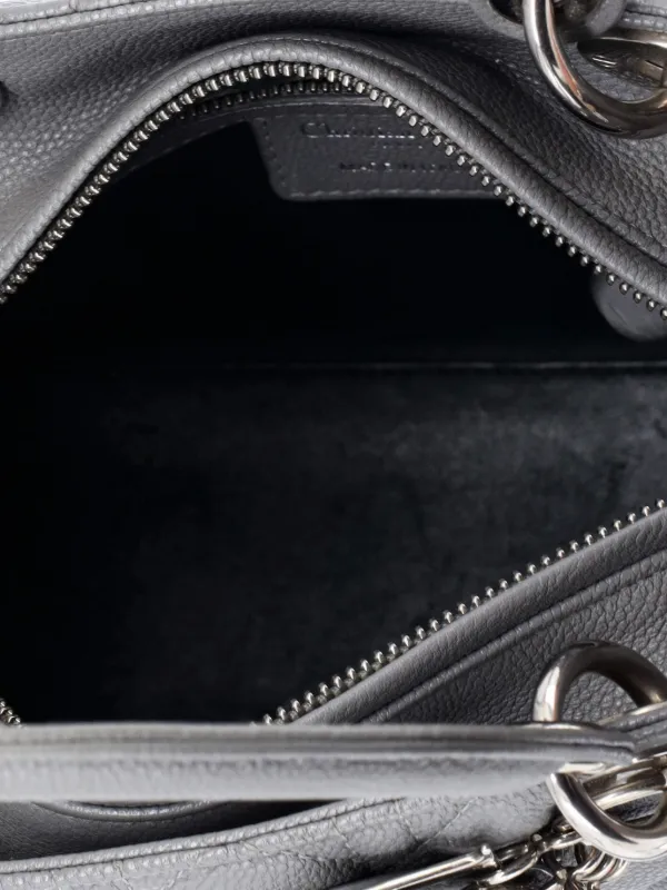 Dior 黒　キルティング Christian Dior Pre-Owned レディ ディオール バッグ カナージュ
