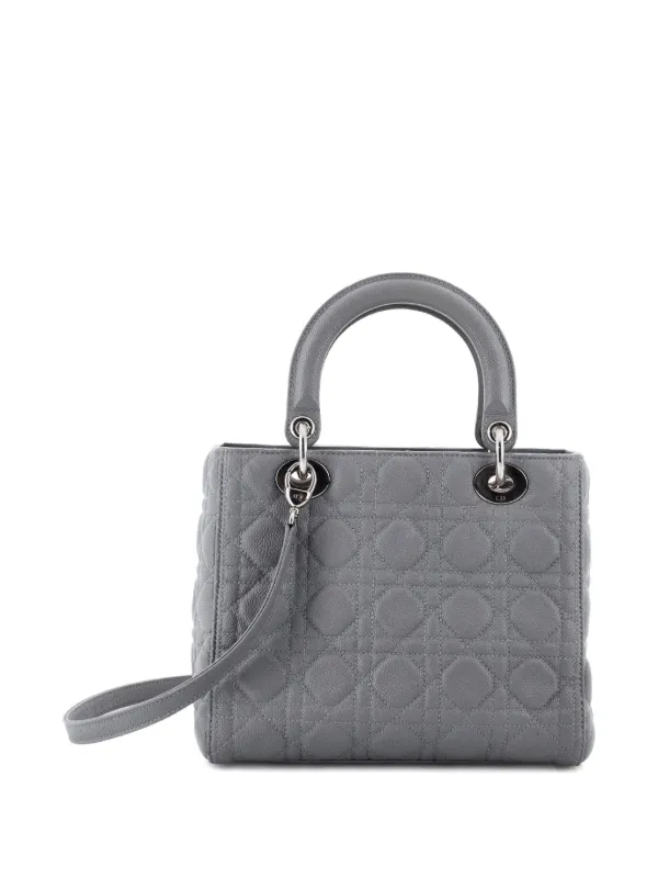 Christian Dior Pre-Owned レディ ディオール バッグ カナージュ 