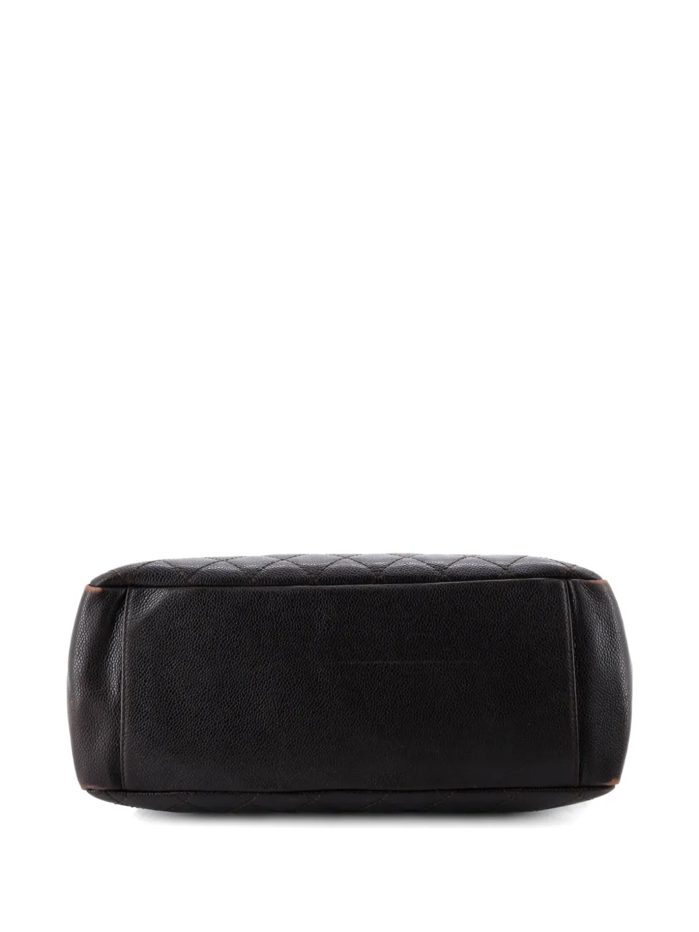 Grand Shopping Quilted Caviar Tote Bag