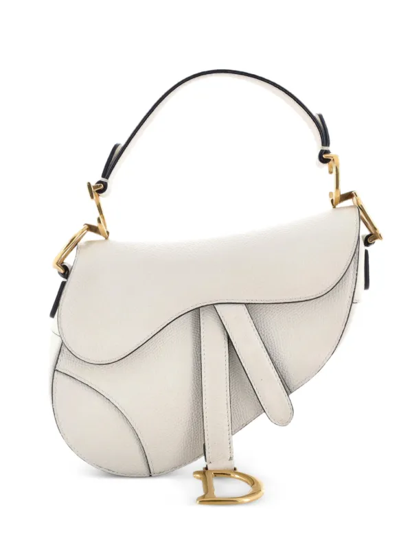Christian Dior Pre-Owned サドル ハンドバッグ レザー ミニ 